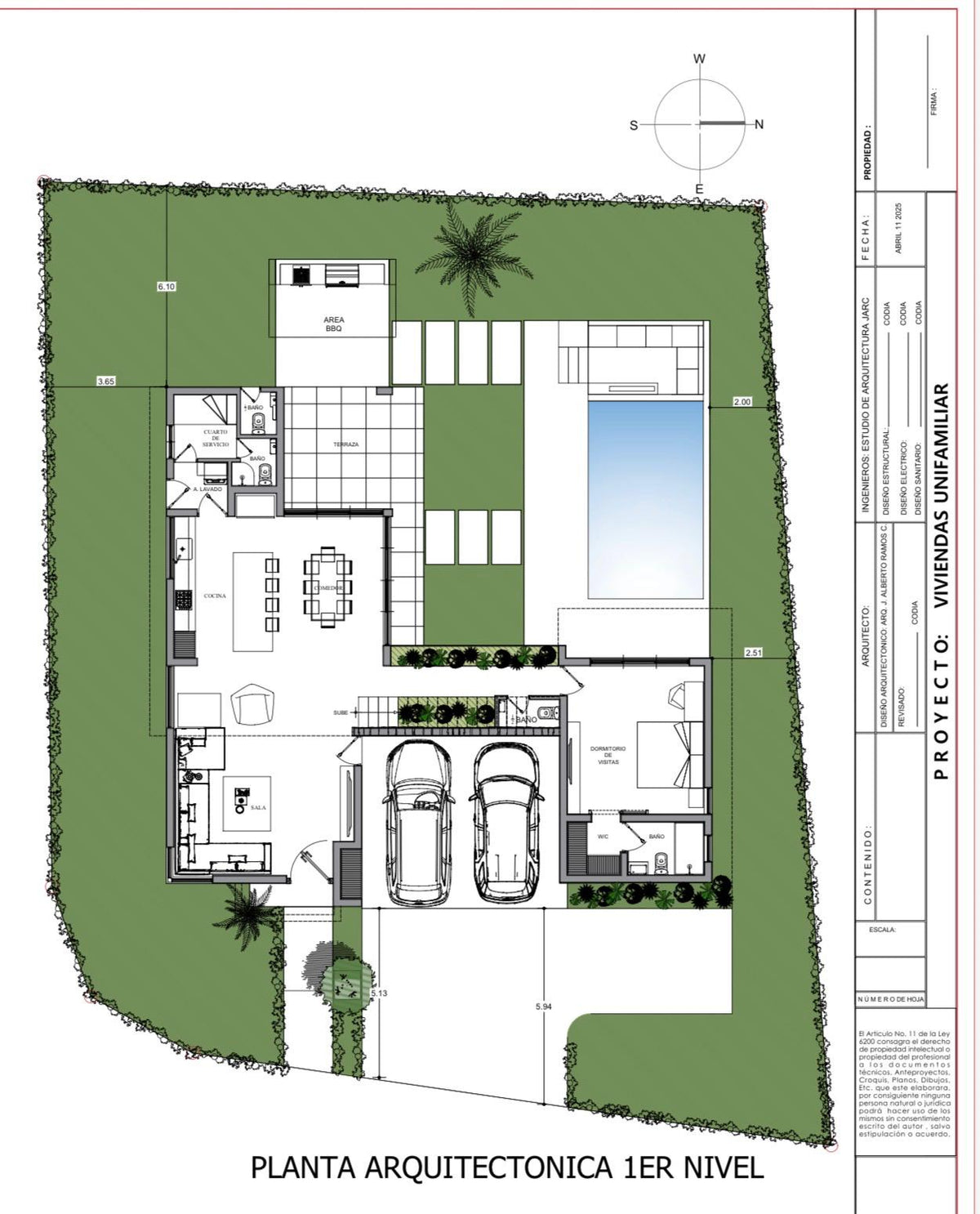 Villa Zoe, Paseo del Sendero