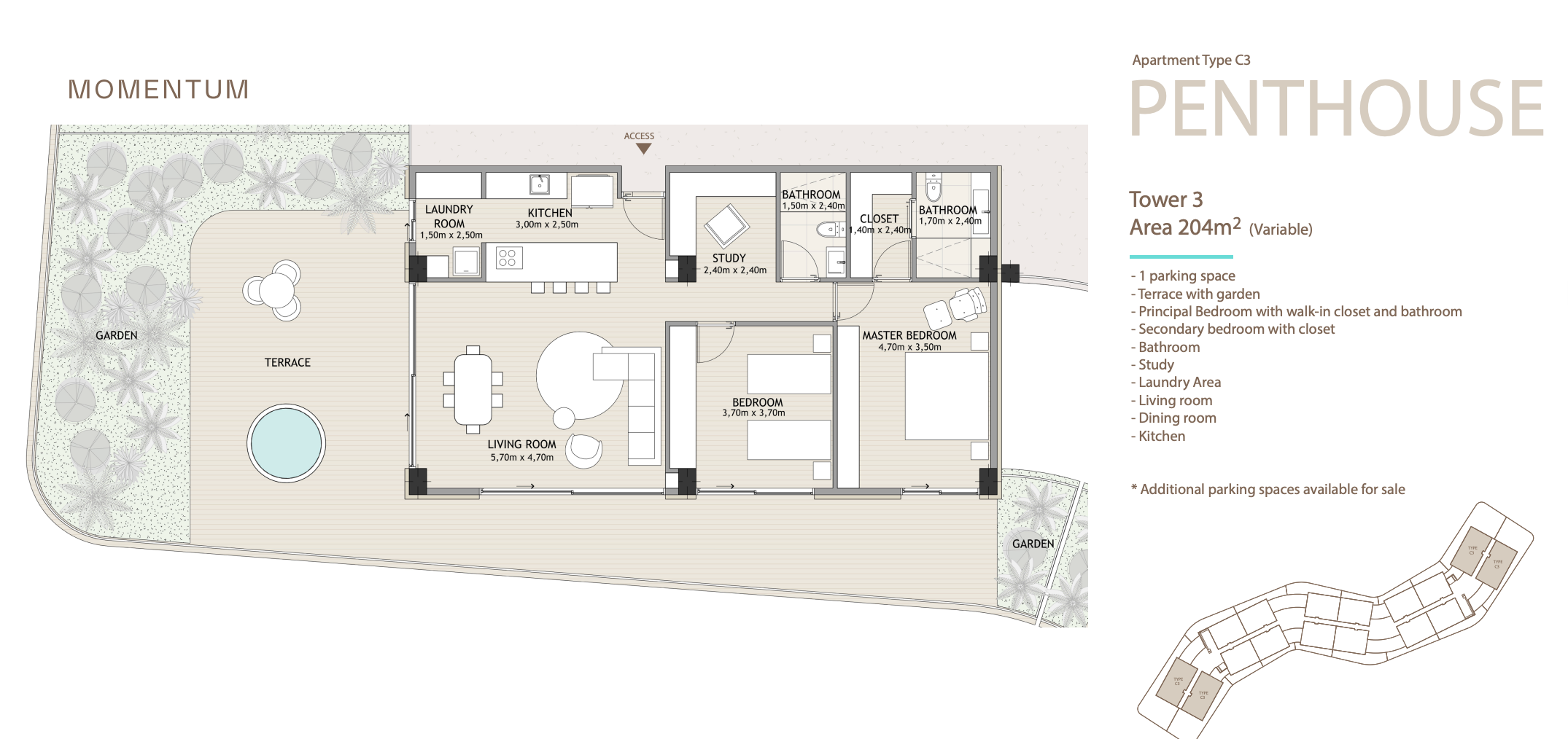 Momentum Residences by Hermida Developments